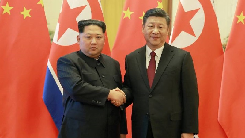 中国と北朝鮮が首脳会談