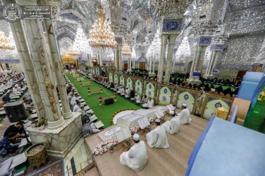 تقریر مصور/ رواق أبي طالب (ع) تحفة معمارية في رحاب مرقد أمير المؤمنين (ع)
