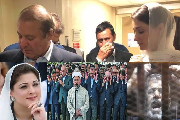 نواز شریف کو تیسرا ہارٹ اٹیک اڈیالہ جیل میں ہوا/ نہ یہ مصر ہے نہ ہم میاں صاحب کو مرسی بننے دیں گے: مریم نواز