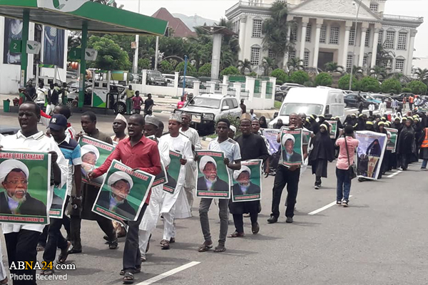 Photos: Fresh Free Zakzaky peaceful protest in Abuja, Nigeria