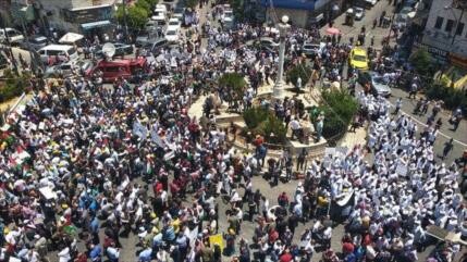 Les Palestiniens protestent contre le projet de forum des États-Unis à Bahreïn