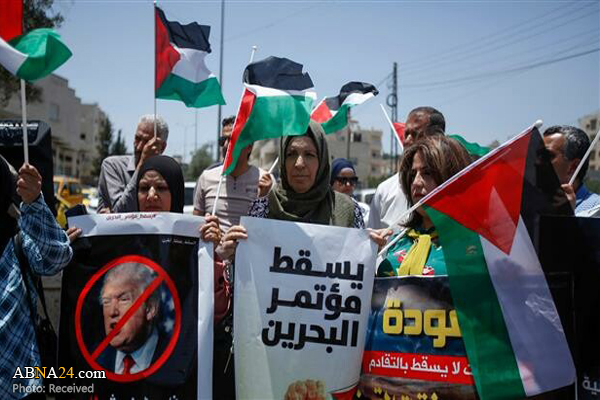 Protest held in Lebanon against Bahrain conference on Palestine