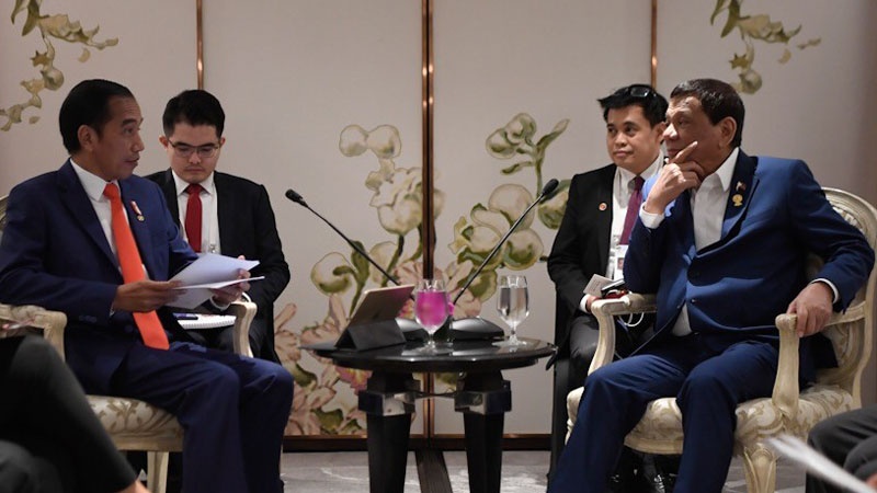 Presiden Jokowi bahas kerja sama keamanan dengan Duterte