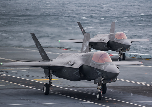 6 طائرات بريطانية "F_35" نفذت مهمات فوق سوريا والعراق