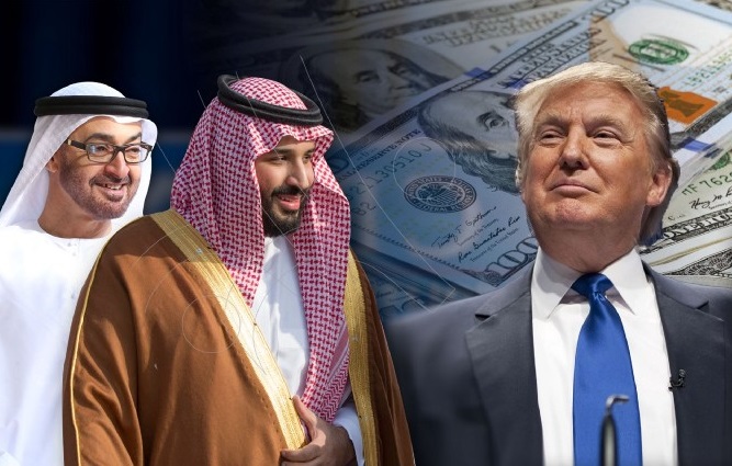 الاعلامان "السعودي والاماراتي" ينتقدان امريكا لعدم شنها حربا على ايران