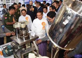 သမၼတ ဦးဝင္းျမင့္လက္ထက္တြင္ မူးယစ္ႏွိမ္နင္းေရးေခတ္မီစက္ကိရိယာမ်ား ပိုမိုျဖည့္ဆည္းေပးၿပီး ရဲတပ္ဖြဲ႕၏ ဖြဲ႕စည္းပံု တုိးခ်ဲ႕ရန္ စီစဥ