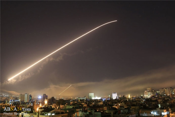 Syrian air defenses intercept Israeli missiles; four civilians martyred in aggression
