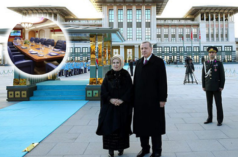 Erdoğan ödeneğinin tam iki katını harcadı