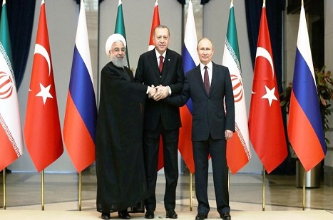 Erdoğan, Putin ve Ruhani Suriye için bir araya geliyor