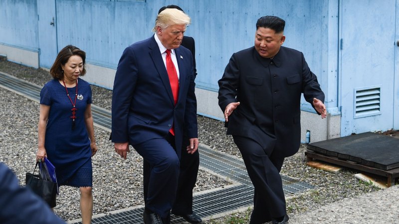 Ang Pulong ni Trump kay Kim Jong un, Kampanya sa Pangulo ng Pangulo