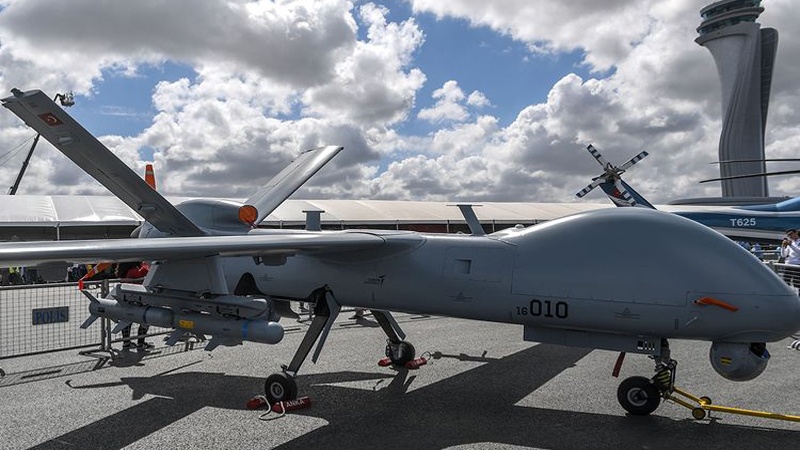 Nakuha ang Turkish Military Drones sa Libya