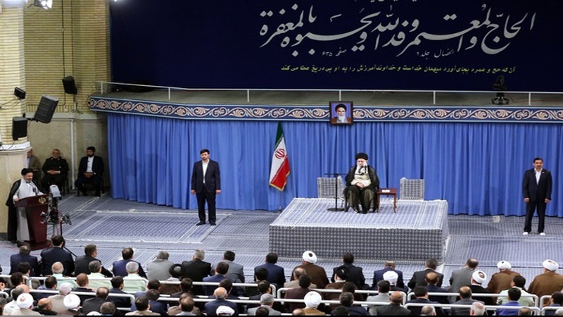 Panitia Penyelenggara Haji Iran Bertemu Rahbar