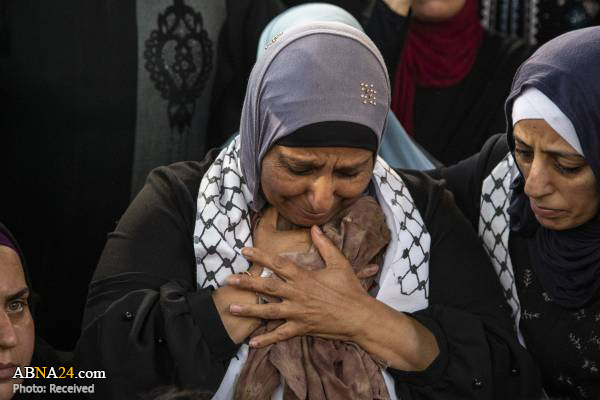 تقریر مصور/ مدينة العيساوية الفلسطينية تشيع شابا (20)