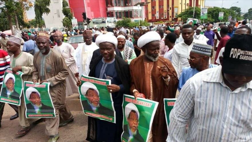 Une manifestation massive au Nigeria appelle à la libération d'Al-Zakzaky