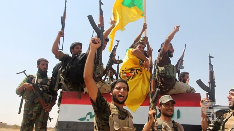 سعودی پروپگنڈہ، عراقی رضاکار فورس حشد الشعبی کے خلاف 