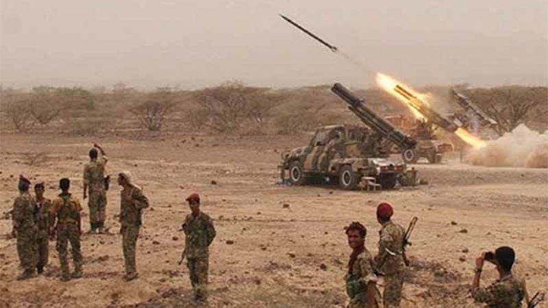 سعودی اتحاد کے فوجی ٹھکانوں پر یمنی فوج کے حملے