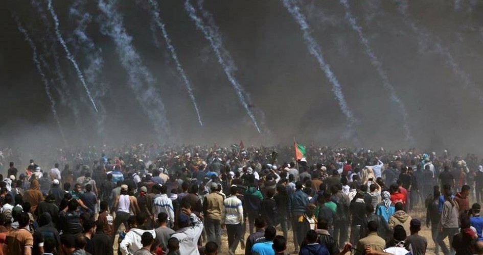 الفلسطينيون يستعدون لمسيرات العودة وكسر الحصار بعنوان "بوحدتنا نسقط المؤامرة"
