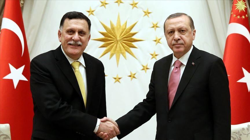 رئيس المجلس الرئاسي الليبي يزور تركيا ويلتقي أردوغان