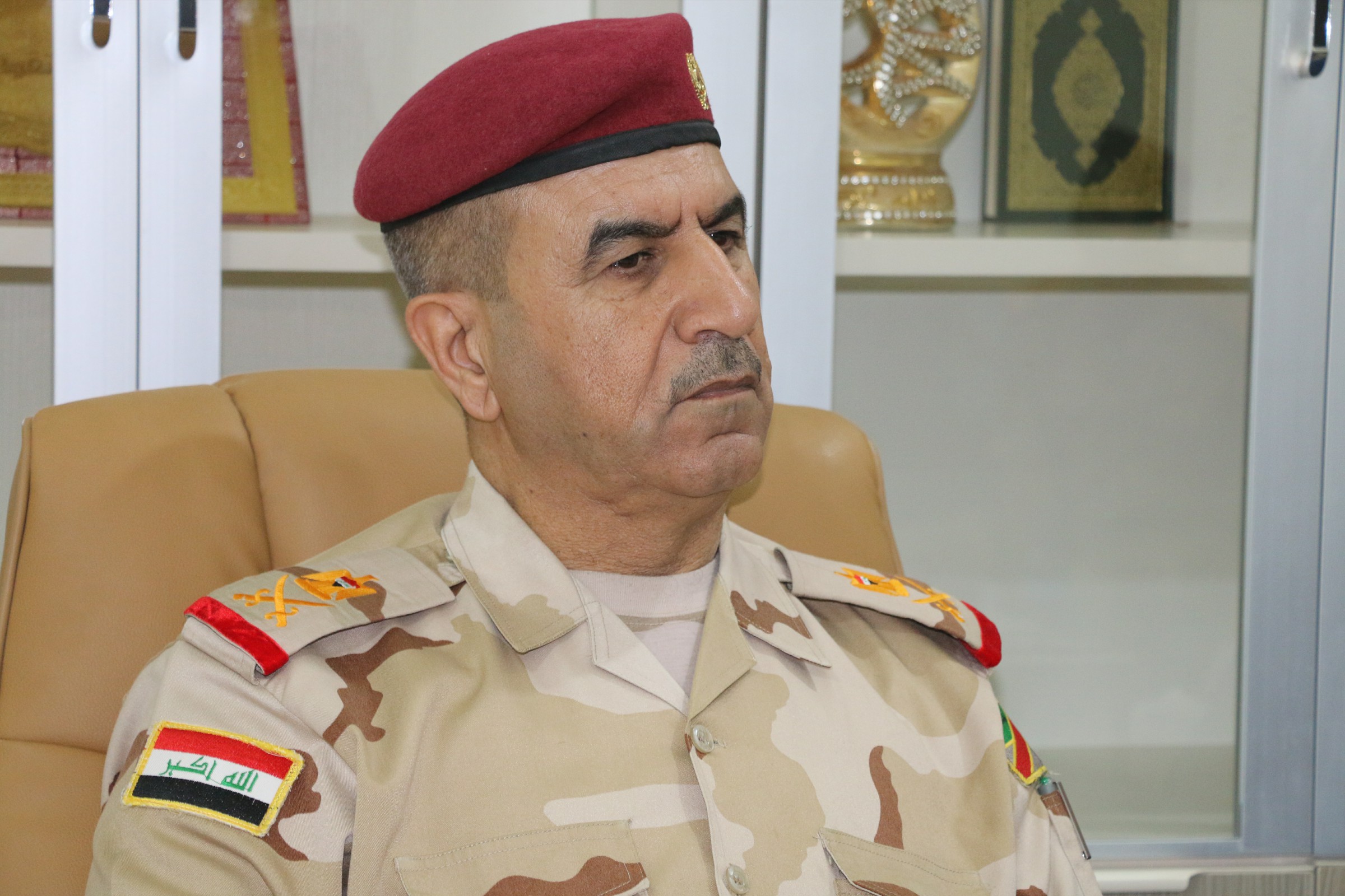 تسجيل مسرب يكشف عمالة قائد عمليات الأنبار لصالح "CIA" الامريكية + (فيديو)