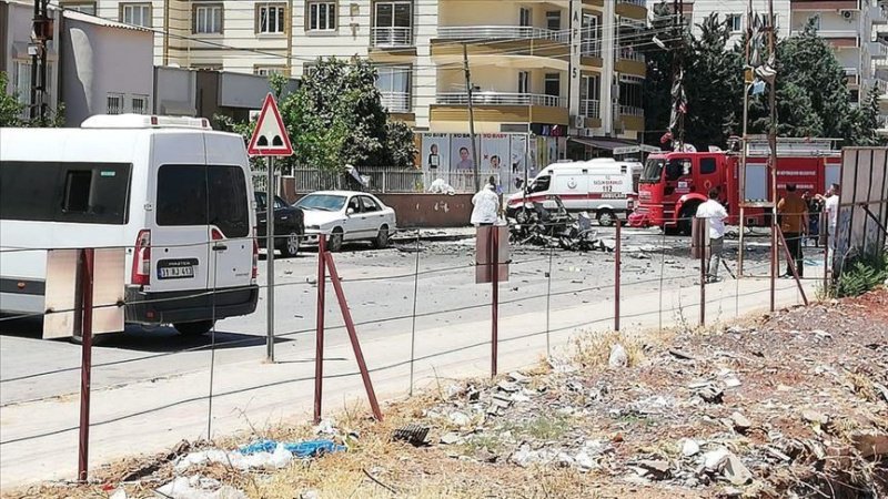 Взрыв в турецкой провинции Хатай