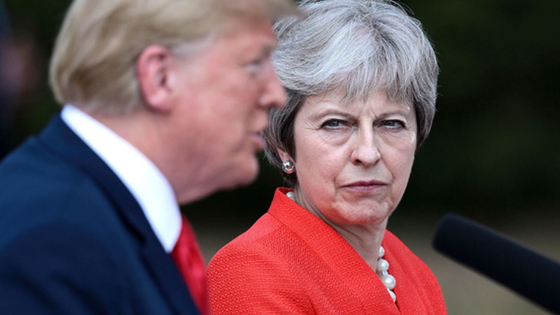 Trump und May sprechen über Iran