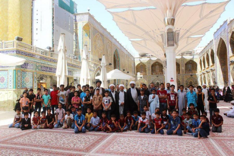 تقریر مصور/ العتبة العلوية المقدسة تقيم دورات صيفية للاطفال 