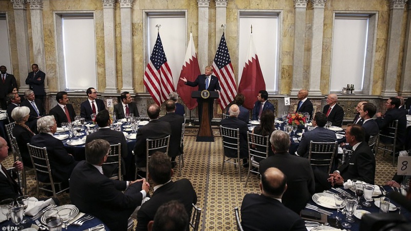 Трамп вновь зарится на деньги арабов, на этот раз на катарские