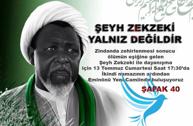Şeyh İbrahim Zakzaki ile dayanışma için