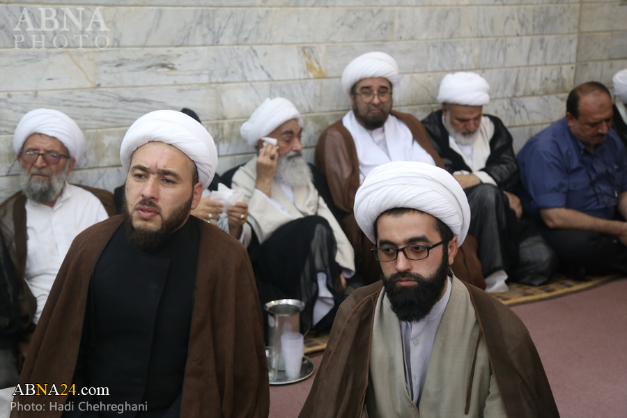 تقریر مصور/ مجلس تأبين لآية الله "حسيني الشاهرودي" في مكتب آية الله الحكيم
