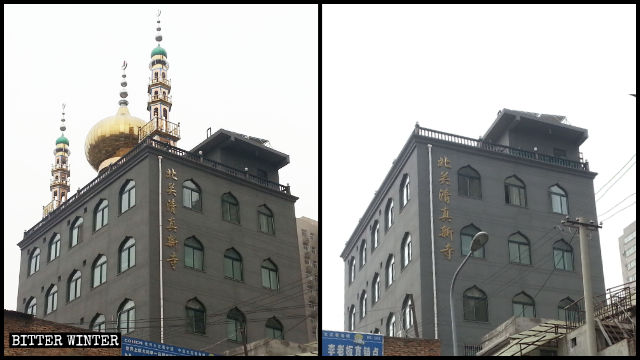 中国西部のモスク損壊キャンペーンで高まる回族のムスリムの懸念