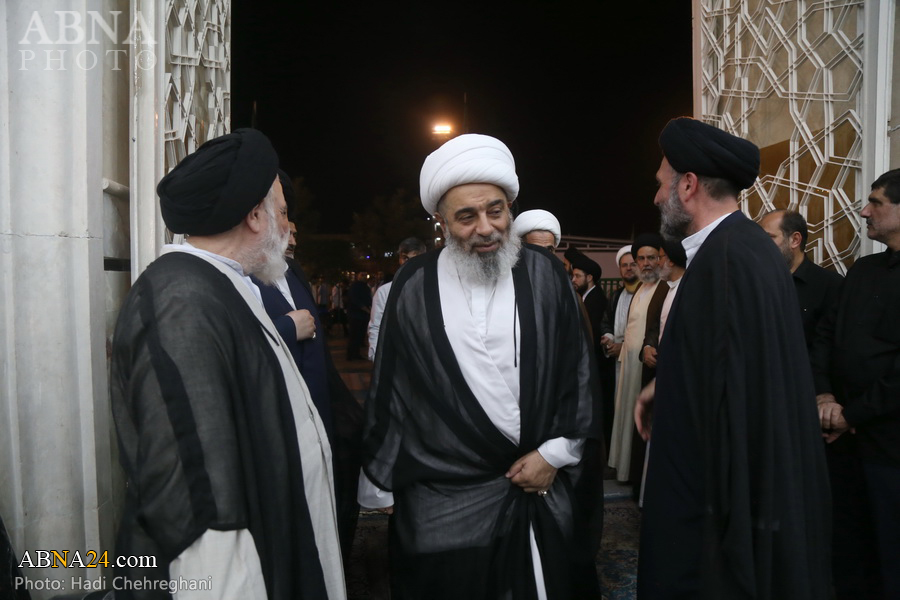 قریر مصور/ مجلس تأبين على روح آية الله السيد " محمد الحسيني الشاهرودي" في المسجد الأعظم