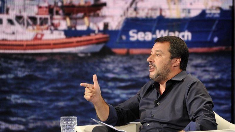 Italia, Salvini: premiare Rackete? Siamo su "Scherzi a parte"!