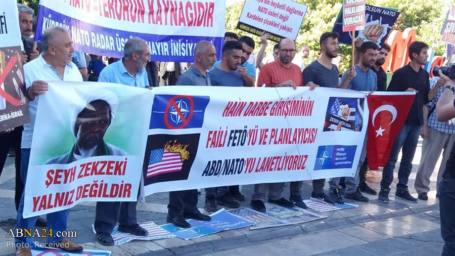 Malatya'da 15 Temmuz üçüncü yıldönümünde NATO ve ABD'ye karşı gosterı/ Foto