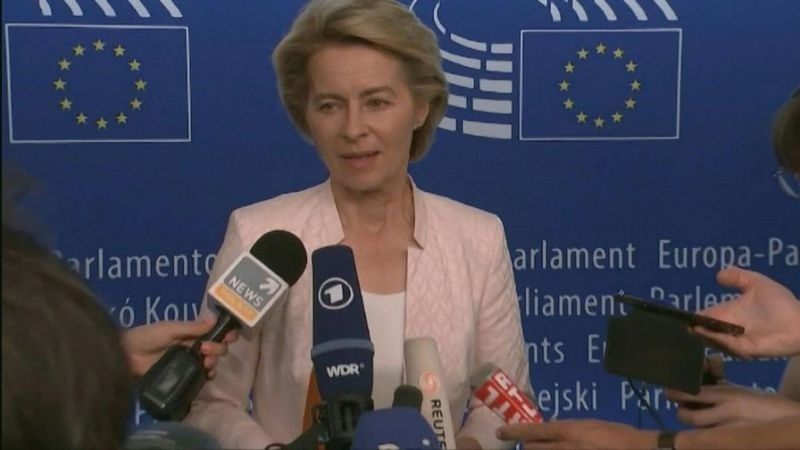 Ue: Von der Leyen in bilico