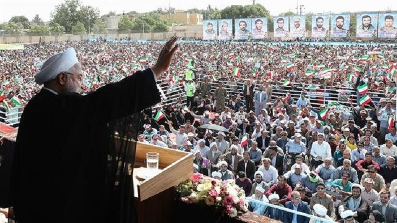 Rais Rouhani: Njama zote za Marekani dhidi ya Iran zimegonga mwamba
