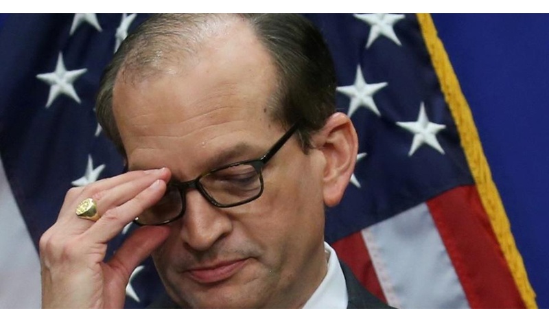 US-Arbeitsminister Acosta zurückgetreten