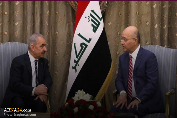 Iraqi President reiterates support for Palestinian people