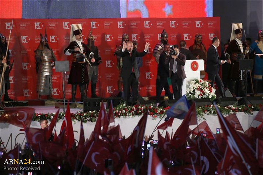 Berita Bergambar: Sambutan Ulang Tahun Kemenangan Rakyat Tumpaskan Kudeta Tentera Turki