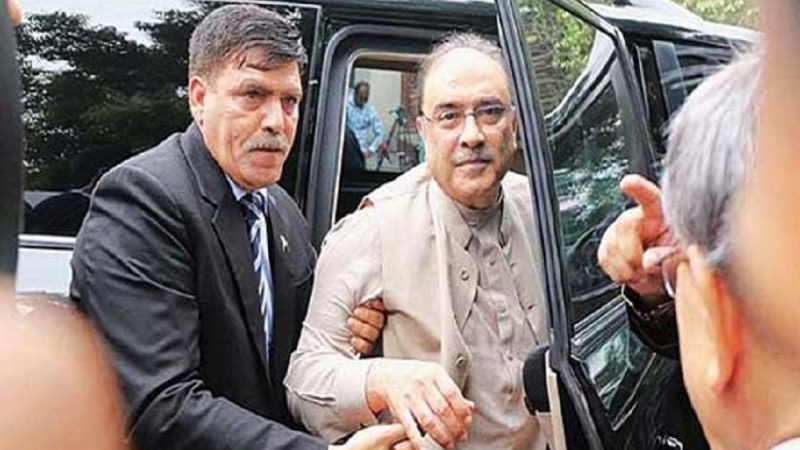 آصف زرداری کی جسمانی ریمانڈ میں توسیع