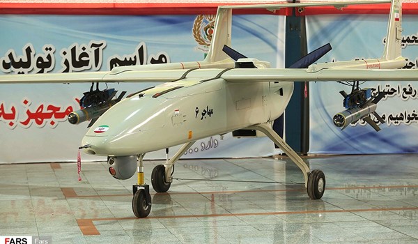 "مهاجر 6".. طائرة مسيرة هجومية ايرانية بمدى 2000 كم ومجهزة بقنابل ذكية
