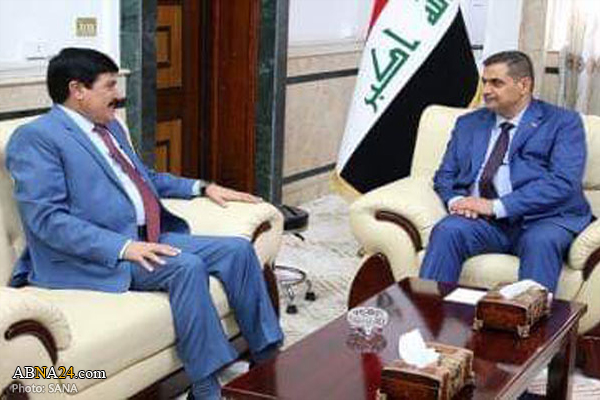 Iraqi DM, Syrian ambassador discuss war against terrorism