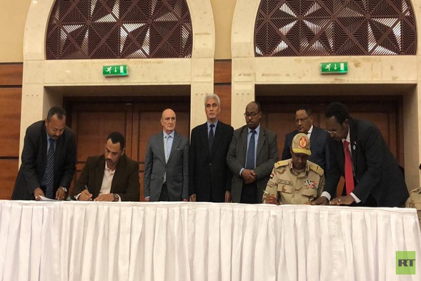 Batun Aiwatar Da Yarjejeniyar Kafa Gwamnatin Riko A Sudan