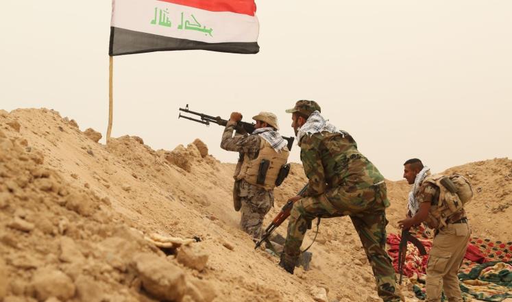 الحشد الشعبي يصد تعرضا لداعش في امرلي 