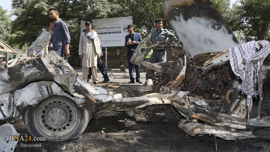 Photos: Kabul university hit by deadly bomb blast 