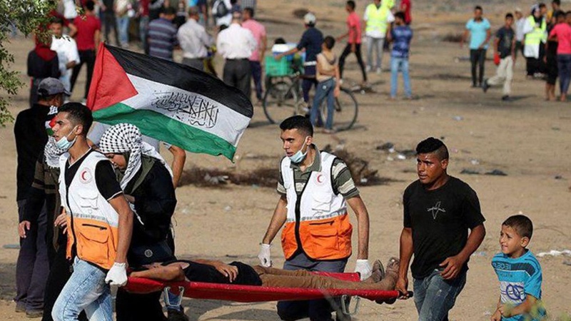 Striscia di Gaza, solati sionisti hanno ferito 97 palestinesi