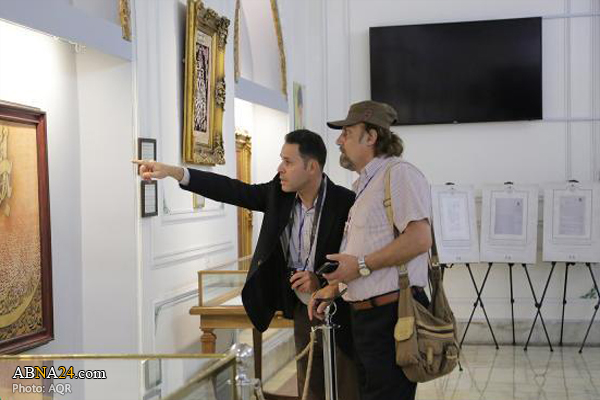 Syrian professors visit Imam Reza (AS) Holy Shrine