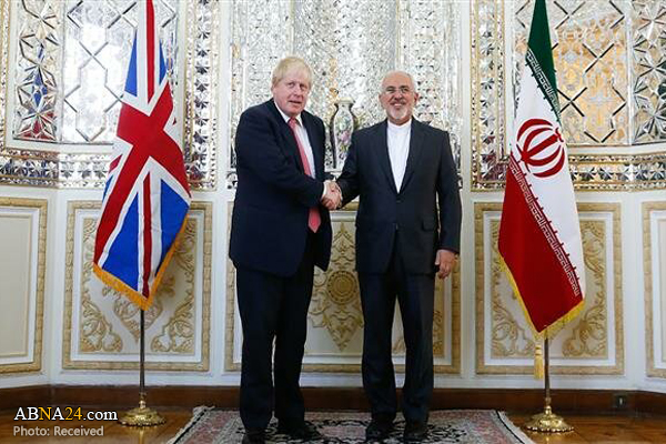 Iranian FM congratulates Johnson, warns UK against engaging in B-Team’s ploys