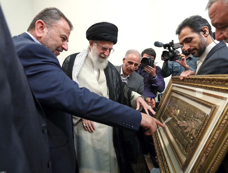 Wakil Ketua Biro Politik Hamas Temui Ayatullah Khamenei