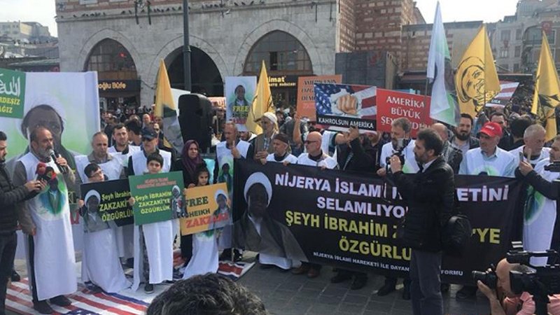 شیخ زکزکی کی حمایت میں لندن میں اجتماع شیخ زکزکی کی حمایت میں لندن میں اجتماع