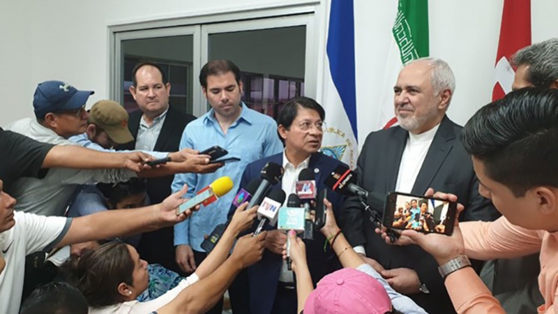 イラン外相が、ニカラグアを訪問